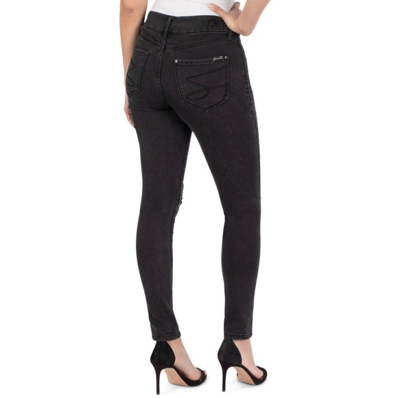 BNWT Seven7 Tummy-Less Slimmer Skinny Jeans Size 12 - Picture 4 of 4